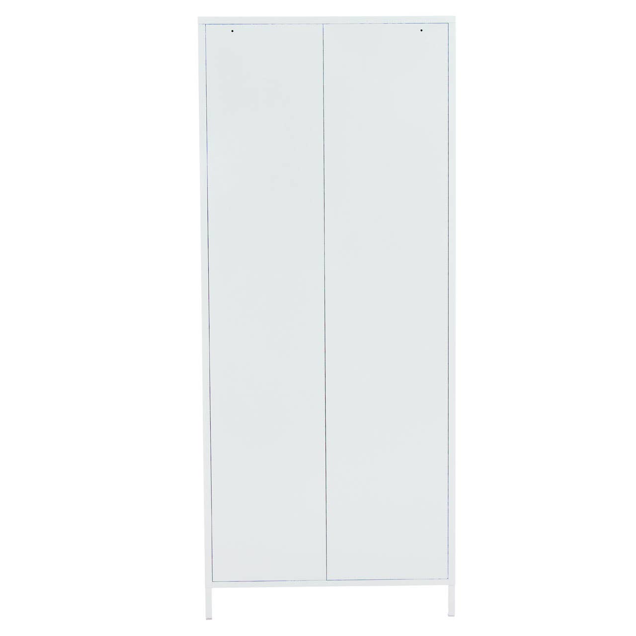 Nest Envy Varsity 2 Door Wardrobe - White - Rear View