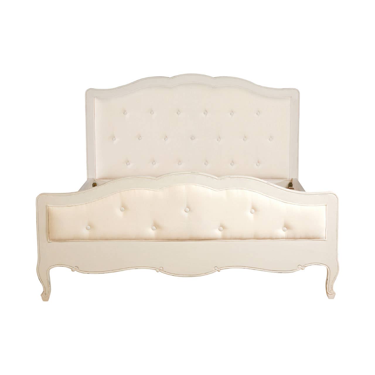 Nest Envy Versailles Kingsize Bed - White