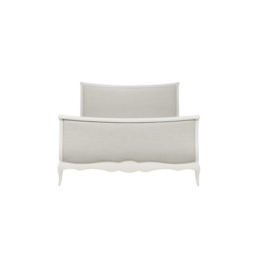 Willis & Gambier Amelie High End Oak Double Bed - White