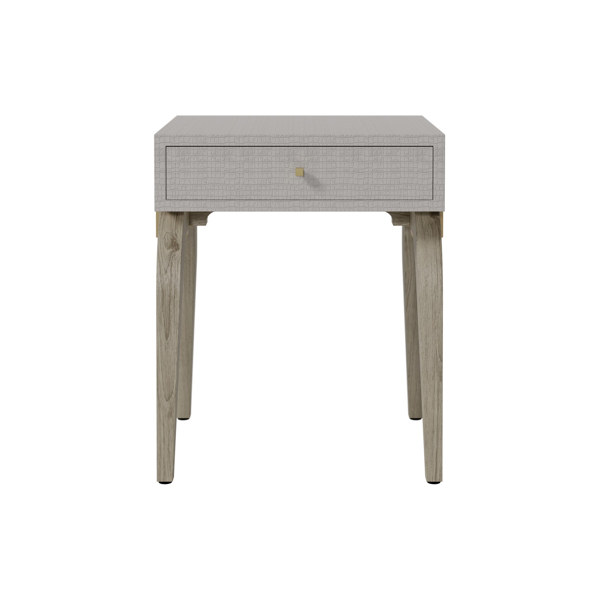 DI Designs Laverstoke Single Drawer Bedside Table - White