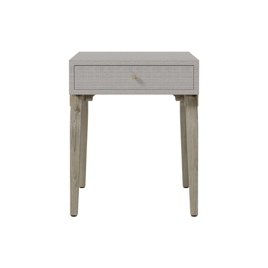 DI Designs Laverstoke Single Drawer Bedside Table - White