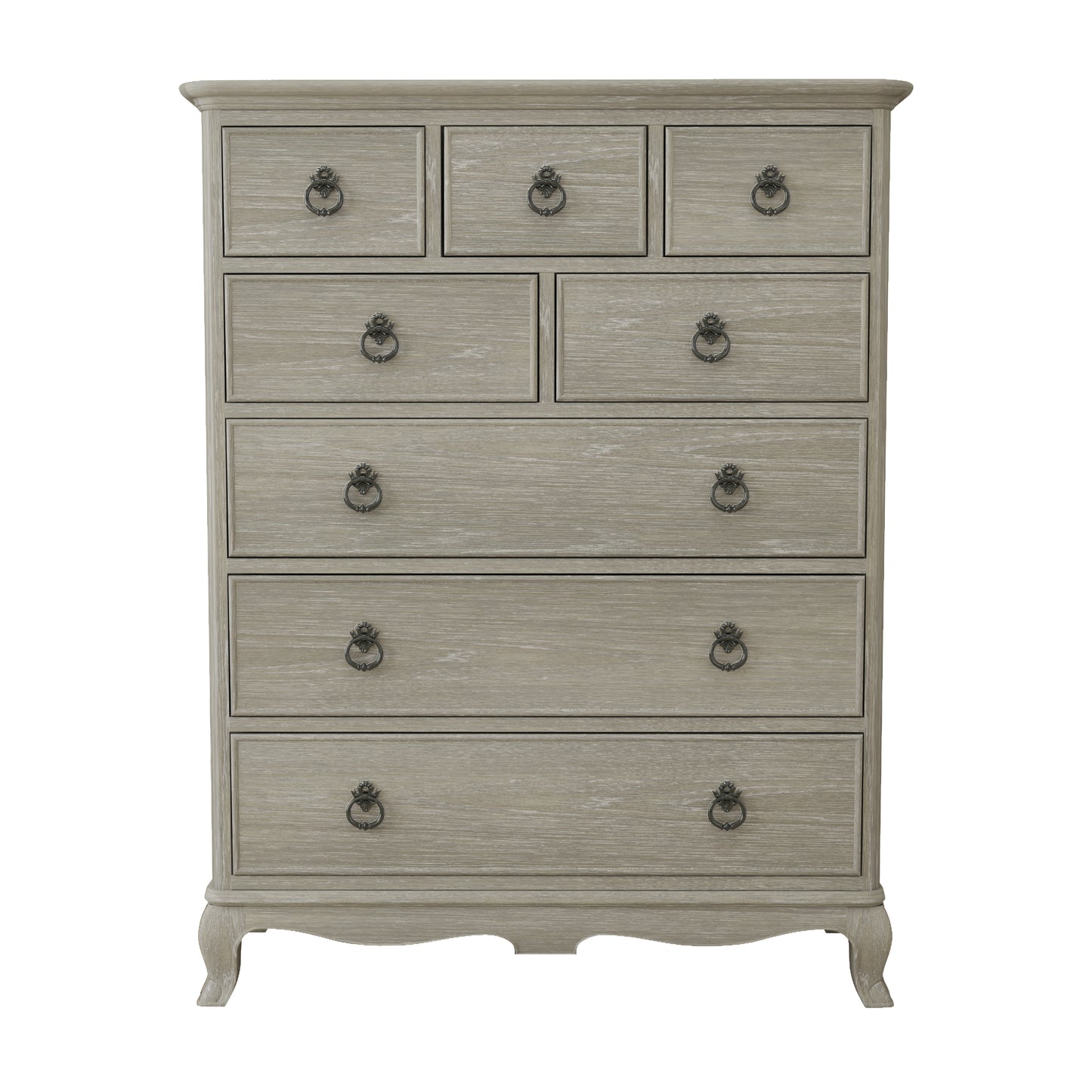 Willis & Gambier Camille 8 Drawer Chest - Oak