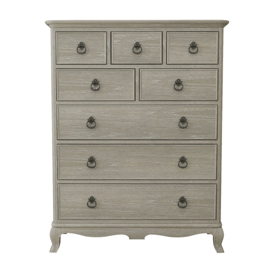 Willis & Gambier Camille 8 Drawer Chest - Oak