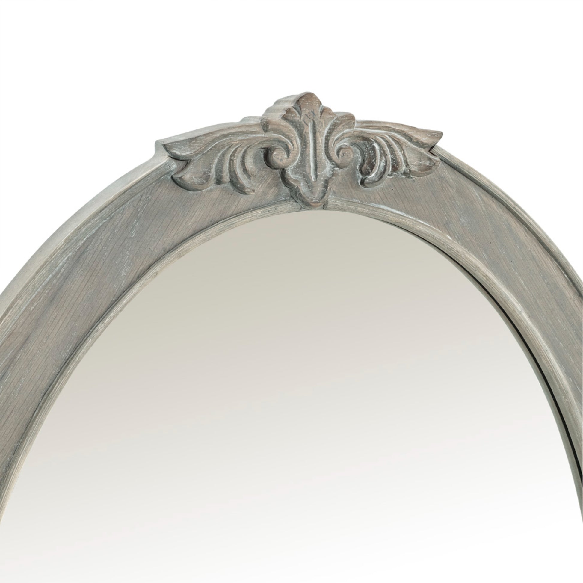 Willis & Gambier Camille Gallery Mirror - Oak - Zoomed In Detail