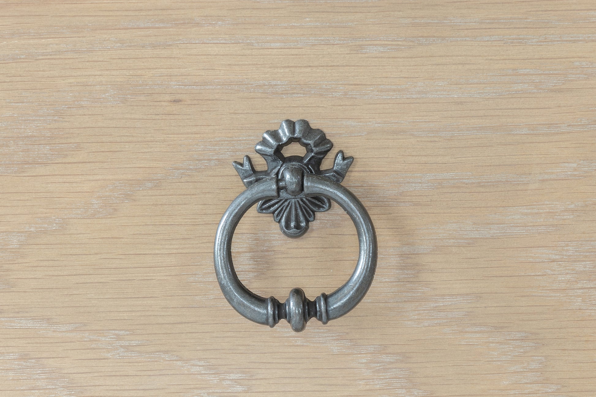 Willis & Gambier Camille 3 Drawer Chest - Oak - Lifestyle Image Zoomed In Handle