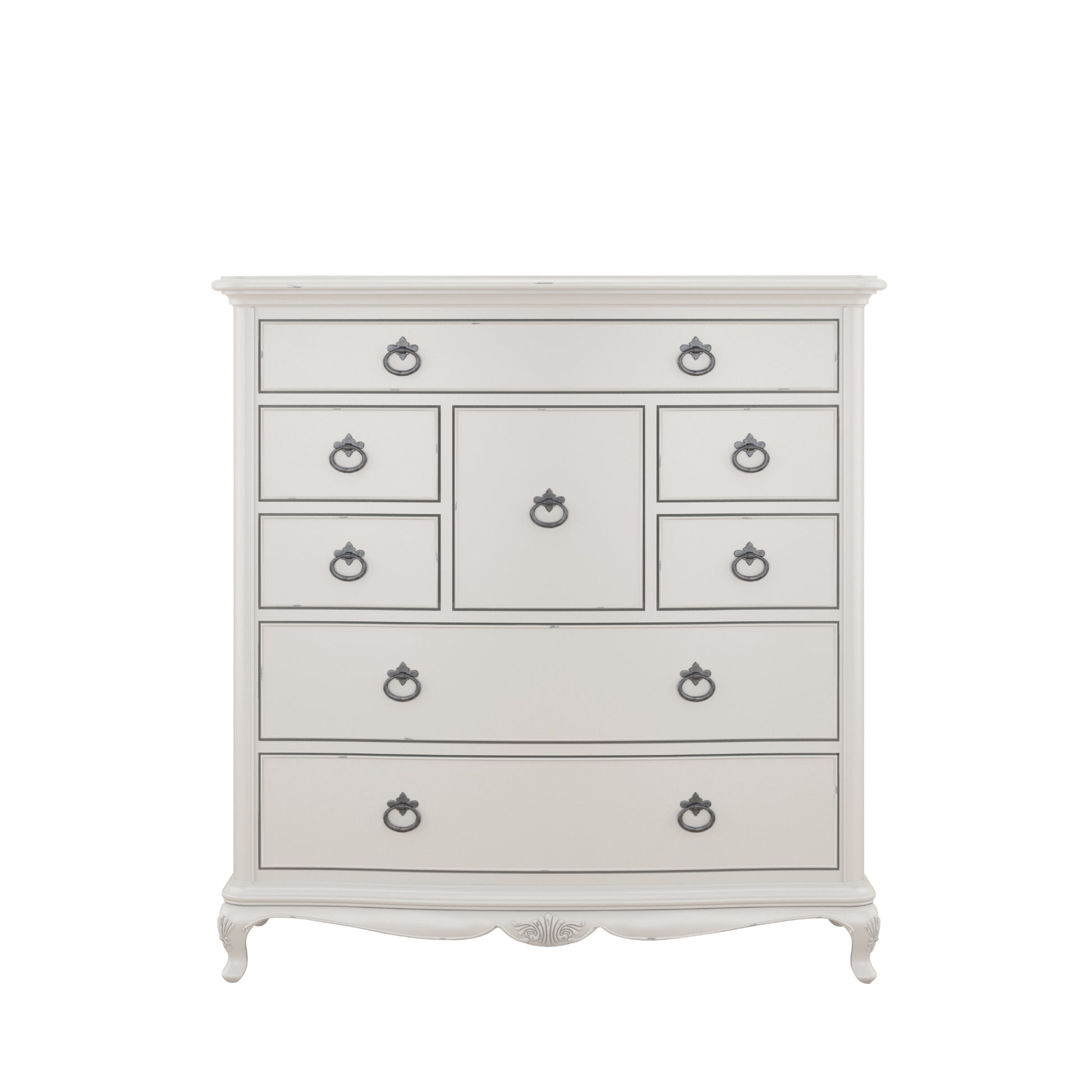 Willis & Gambier Etienne 8 Drawer Chest - Grey