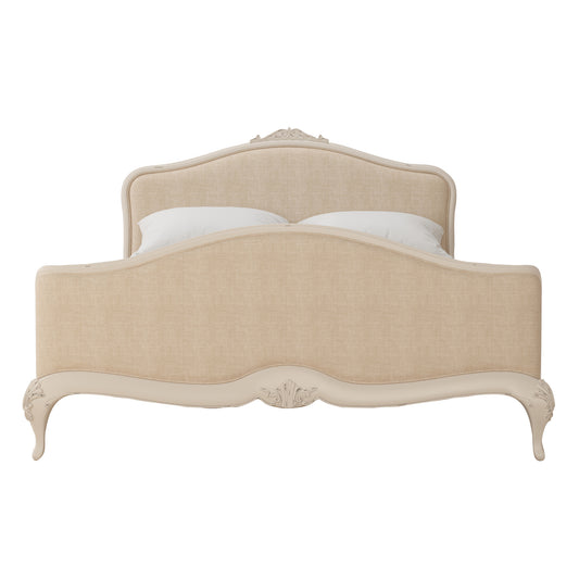 Willis & Gambier Ivory High End Upholstered Bed - Cream