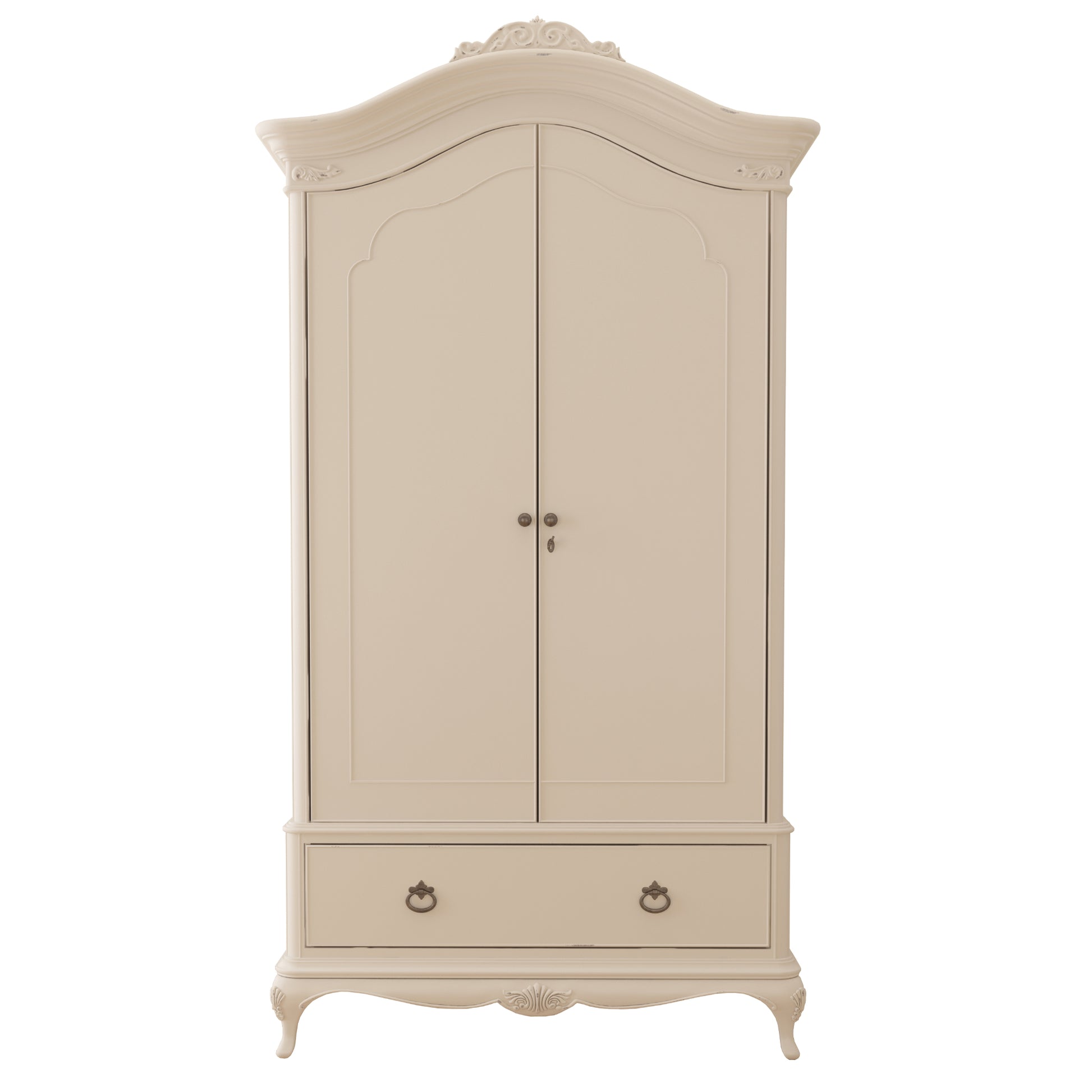 Willis & Gambier Ivory Double Wardrobe - Cream