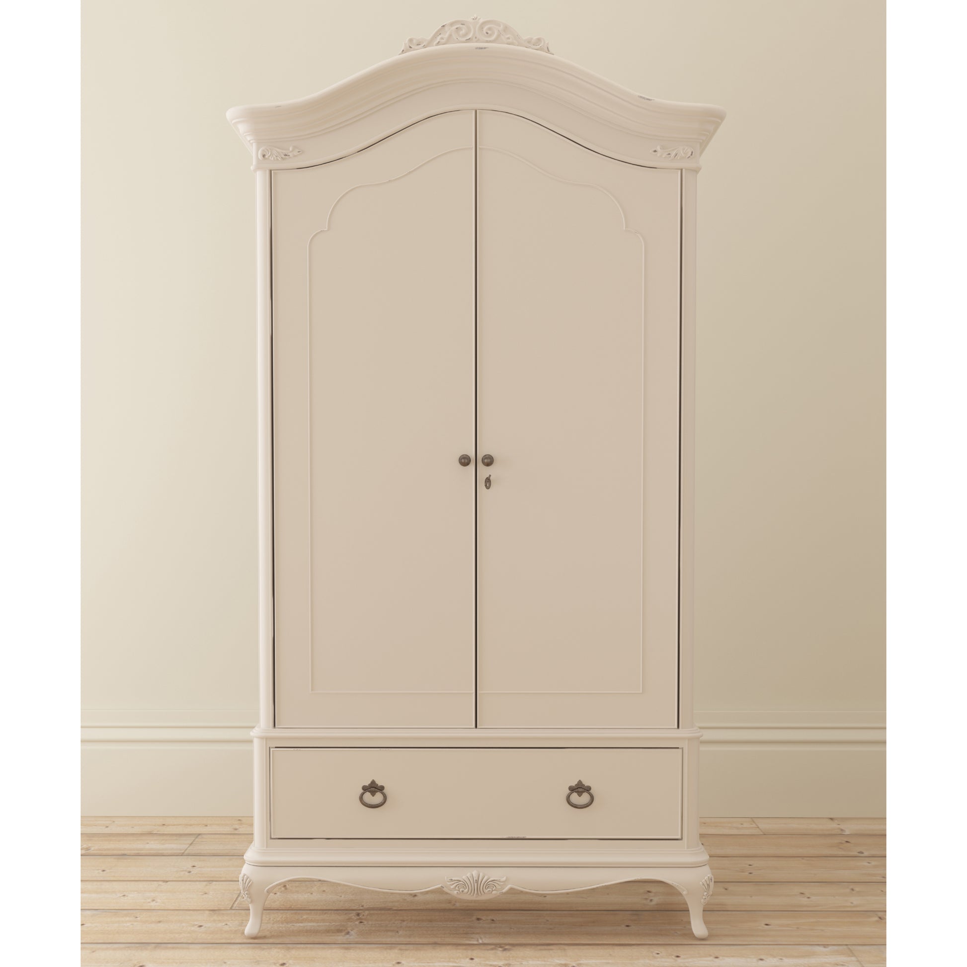 Willis & Gambier Ivory Double Wardrobe - Cream - Lifestyle Image Basic