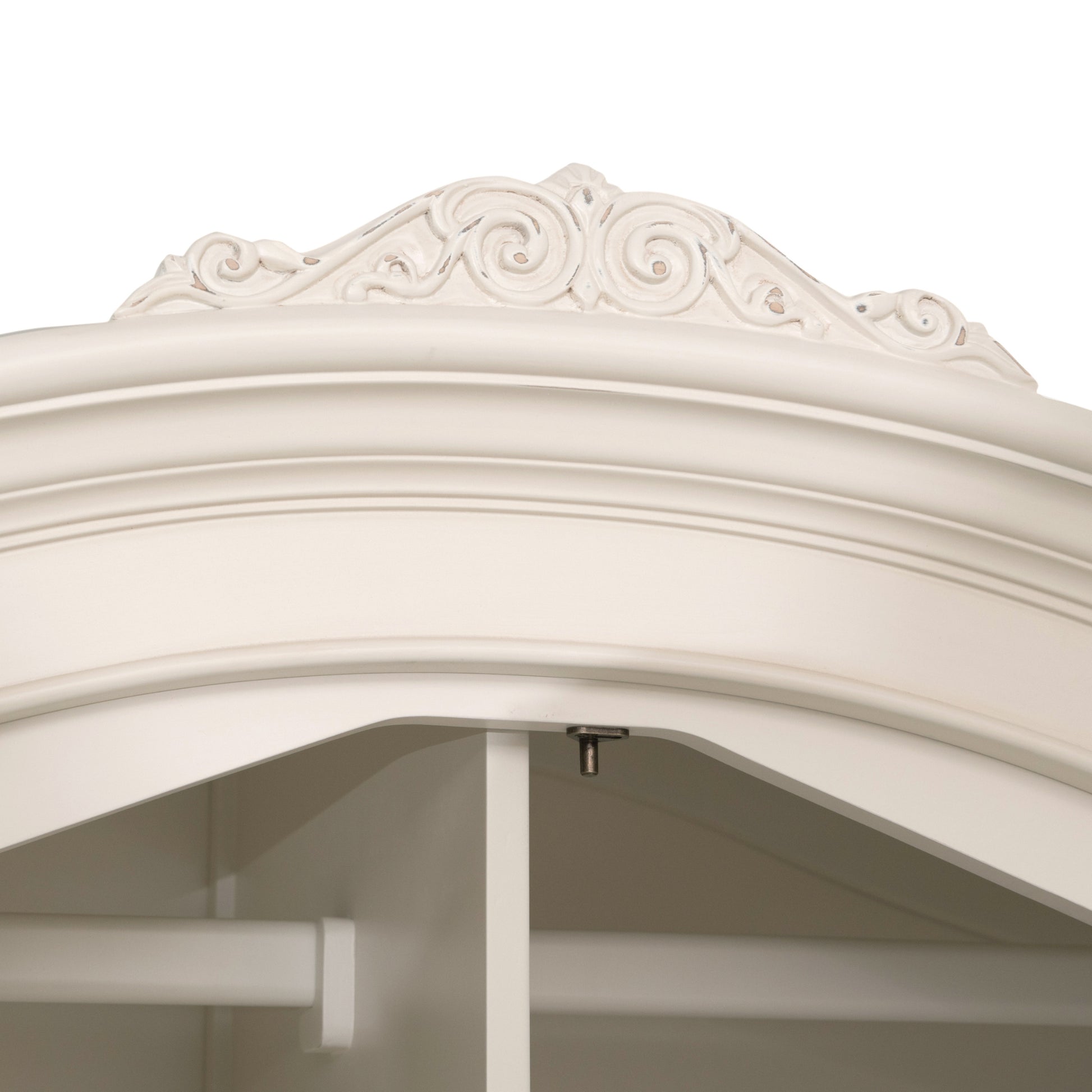 Willis & Gambier Ivory Double Wardrobe - Cream - Focus View Top