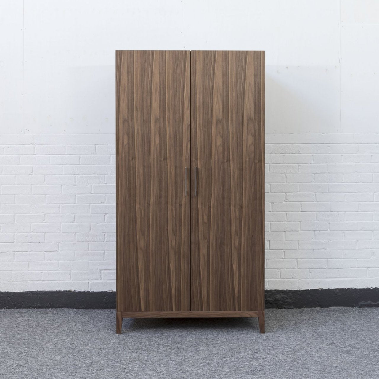 Twenty10 Designs Calla 2 Door Wardrobe - Walnut - Lifestyle Image