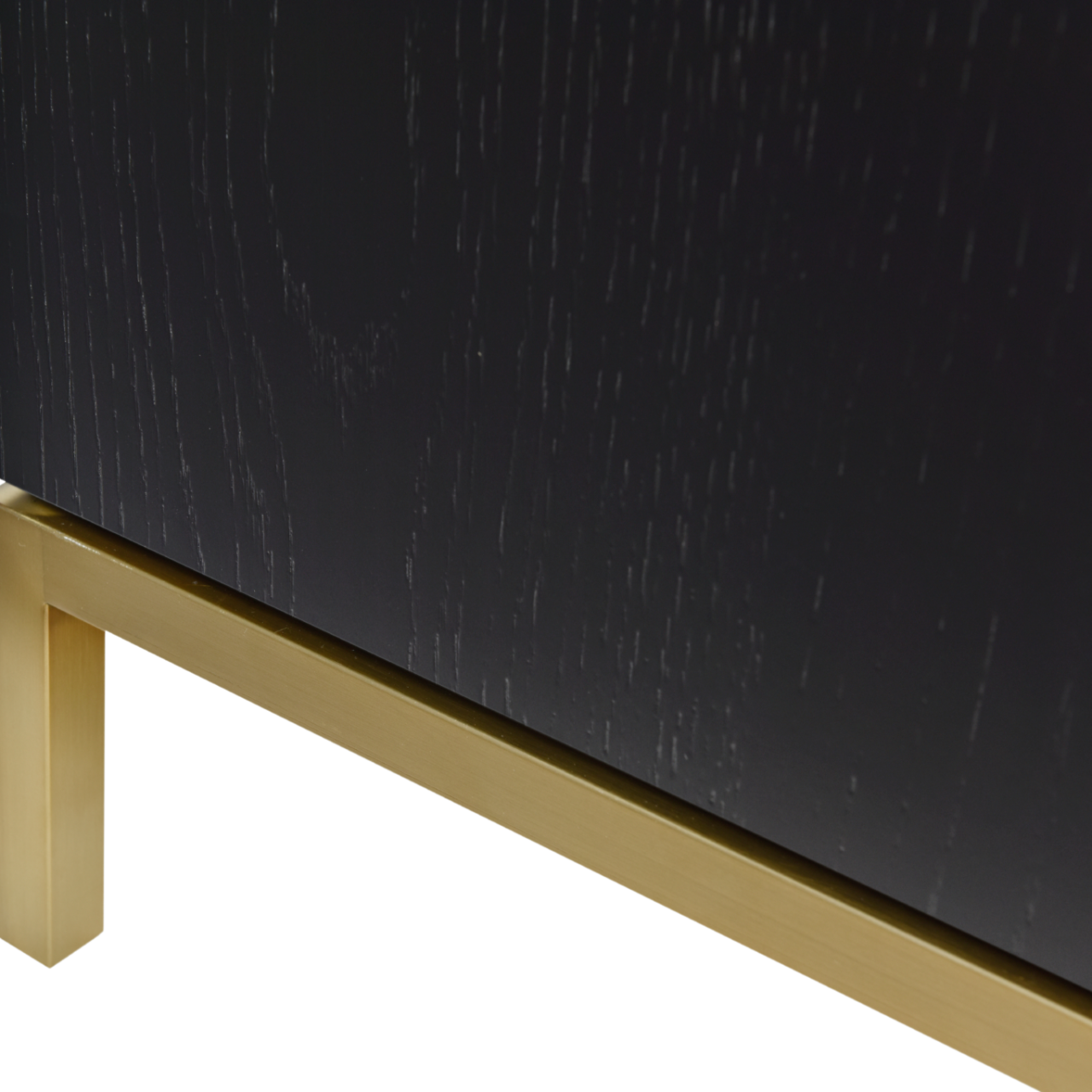 Twenty10 Designs Tulip 2 Door Wardrobe - Black - Zoomed In Base