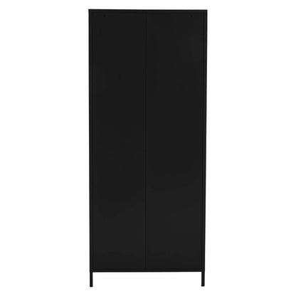 Nest Envy Varsity 2 Door Wardrobe - Black