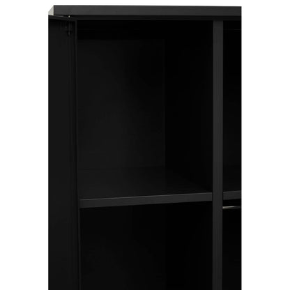 Nest Envy Varsity 2 Door Wardrobe - Black