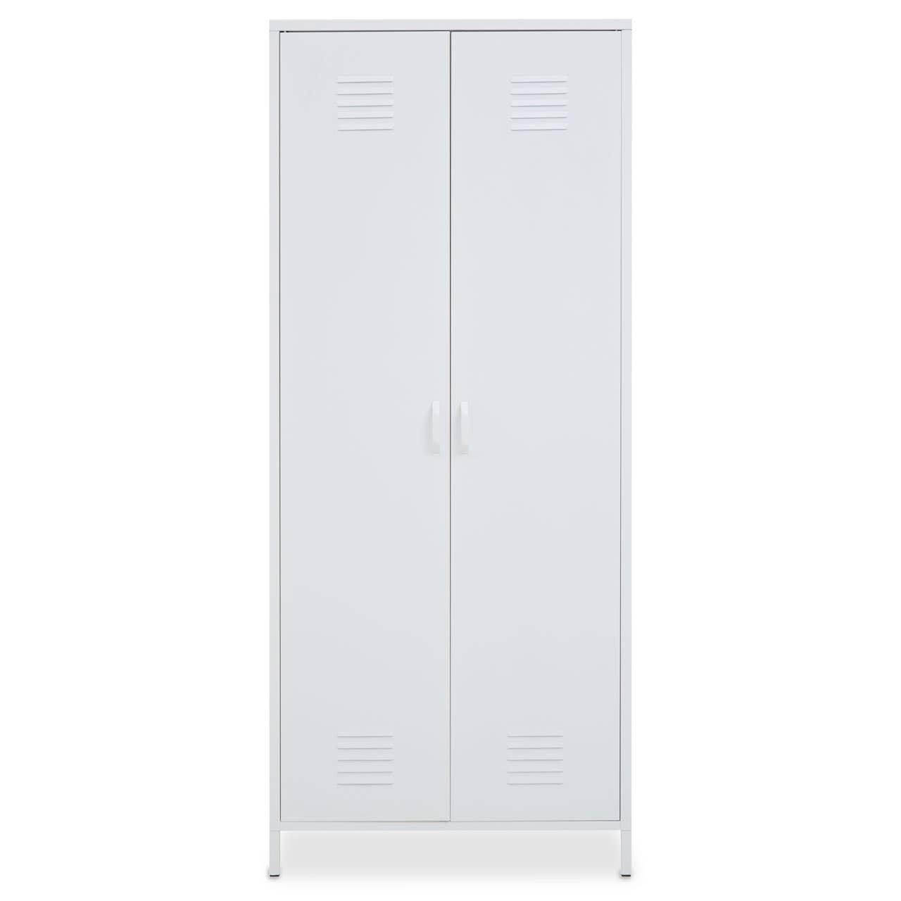 Nest Envy Varsity 2 Door Wardrobe - White