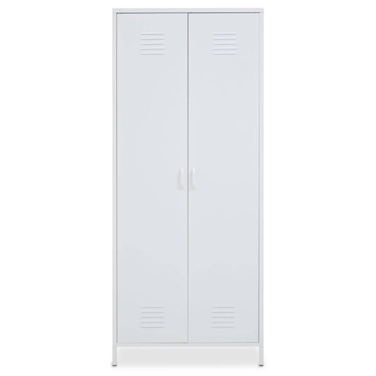 Nest Envy Varsity 2 Door Wardrobe - White