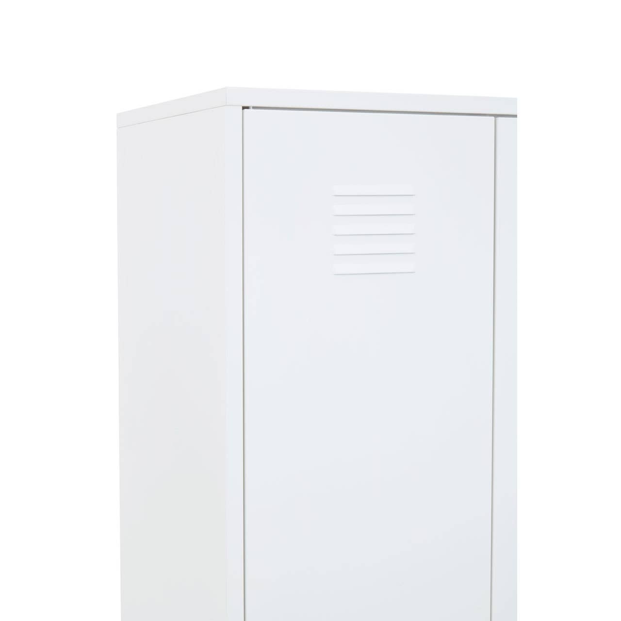 Nest Envy Varsity 2 Door Wardrobe - White