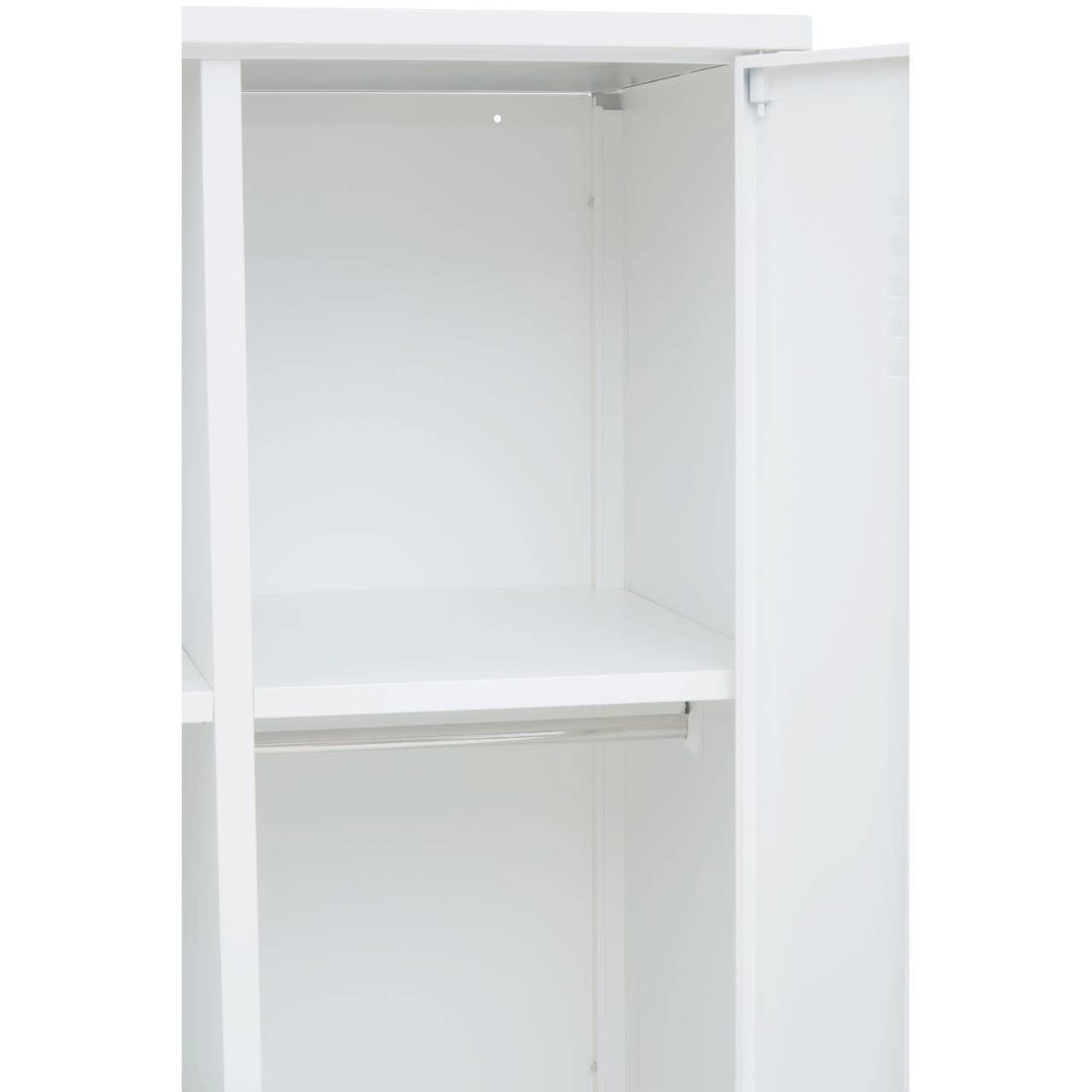 Nest Envy Varsity 2 Door Wardrobe - White