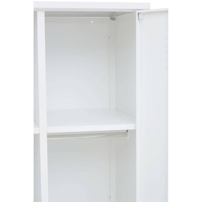 Nest Envy Varsity 2 Door Wardrobe - White