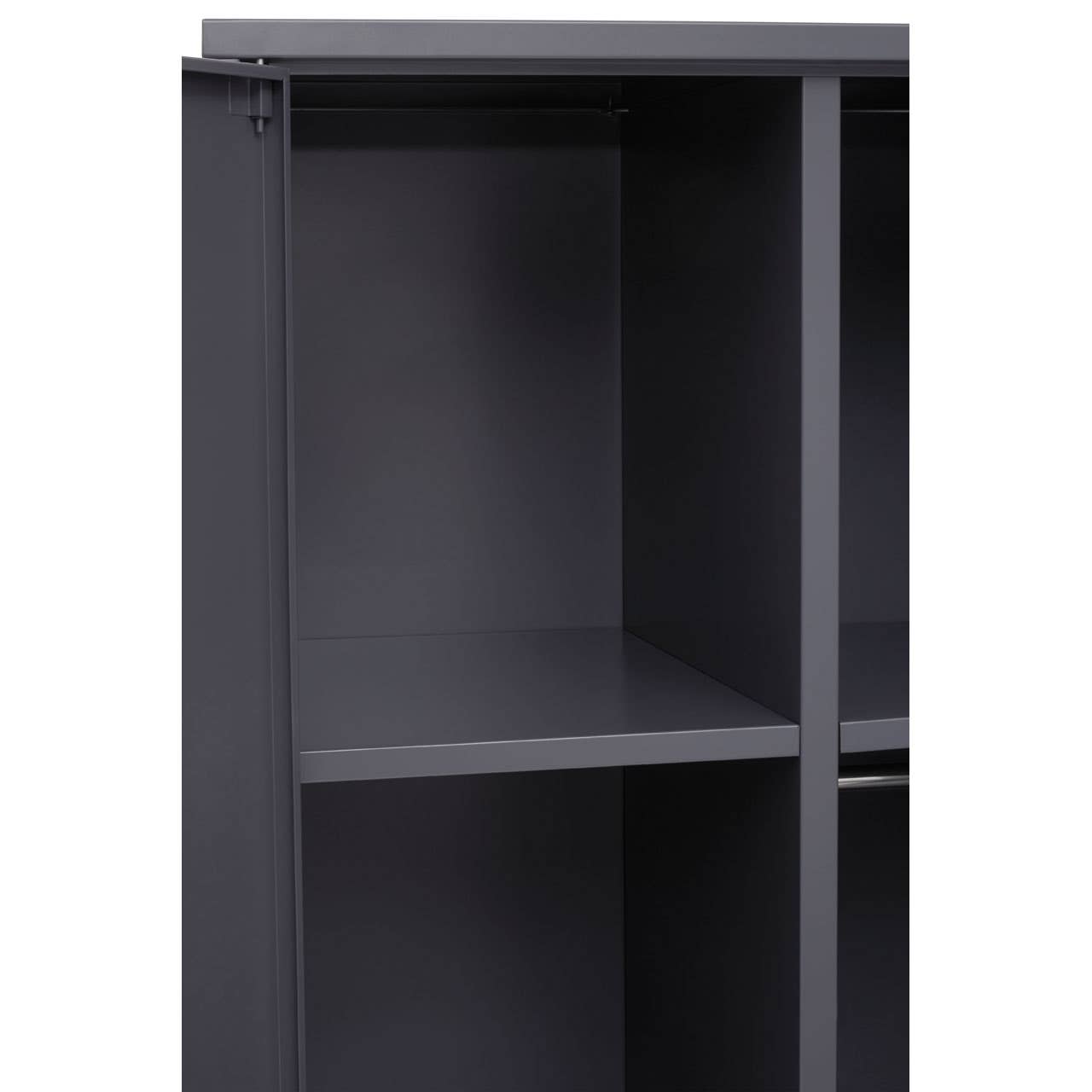 Nest Envy Varsity 2 Door Wardrobe - Grey