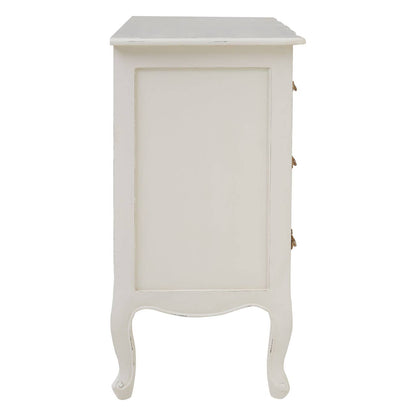 Nest Envy Versailles 3 Drawer Chest - White - Side View