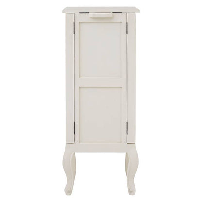 Nest Envy Versailles 5 Drawer Narrow Tallboy Chest - White - Rear View