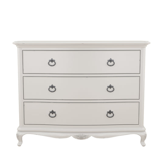 Willis & Gambier Etienne 3 Drawer Low Chest - Grey