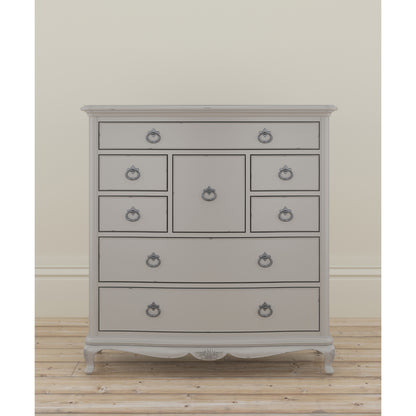 Willis & Gambier Etienne 8 Drawer Chest - Grey - Lifestyle Image Basic