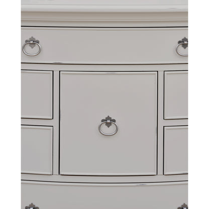 Willis & Gambier Etienne 8 Drawer Chest - Grey - Focus View Drawers