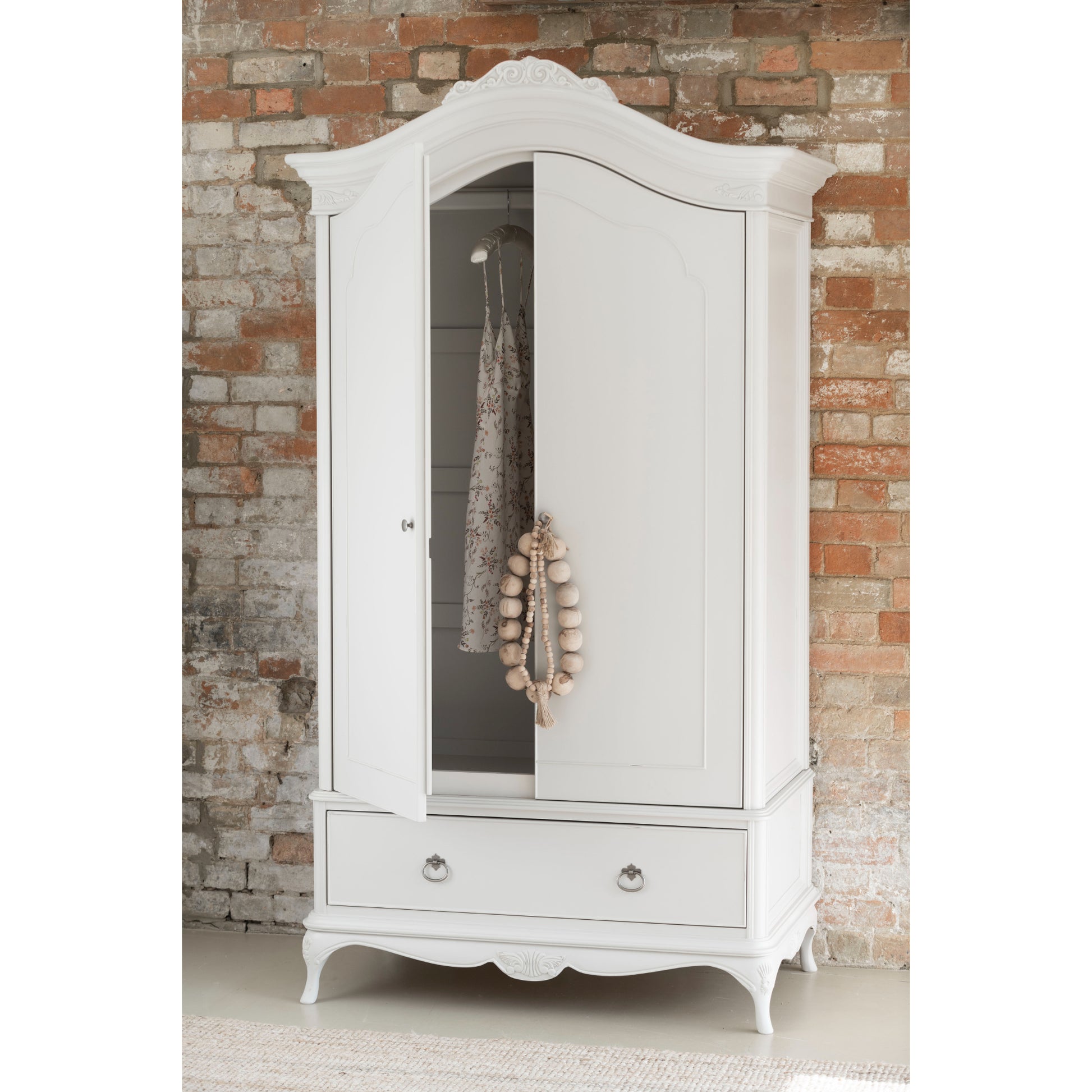 Willis & Gambier Etienne Double Wardrobe - Grey - Lifestyle Image 3