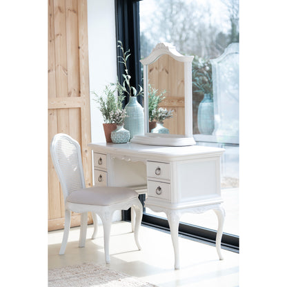 Willis & Gambier Etienne Bedroom Chair - Grey - Lifestyle Image