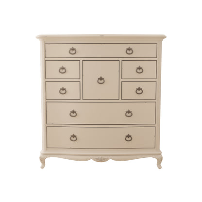 Willis & Gambier Ivory 8 Drawer Chest - Cream