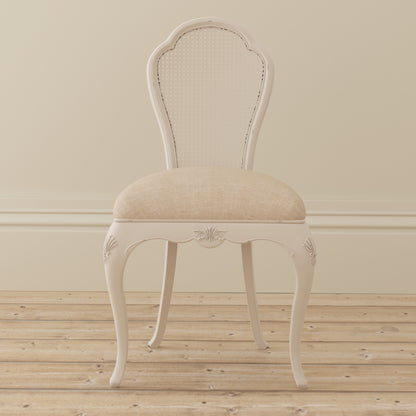 Willis & Gambier Ivory Bedroom Chair - Cream - Lifestyle Image Basic