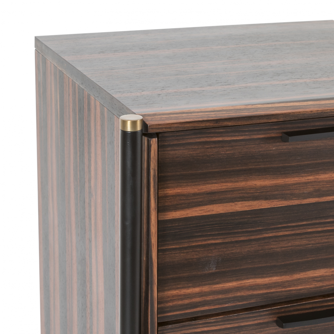 Twenty10 Designs Bali 3 Drawer Chest - Ebony