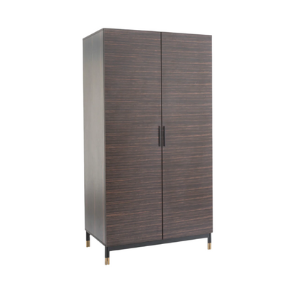 Twenty10 Designs Bali 2 Door Wardrobe - Ebony