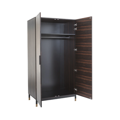 Twenty10 Designs Bali 2 Door Wardrobe - Ebony