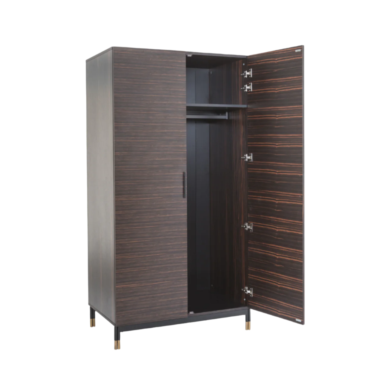 Twenty10 Designs Bali 2 Door Wardrobe - Ebony