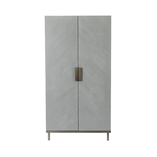 Twenty10 Designs Lilly 2 Door Wardrobe - Grey