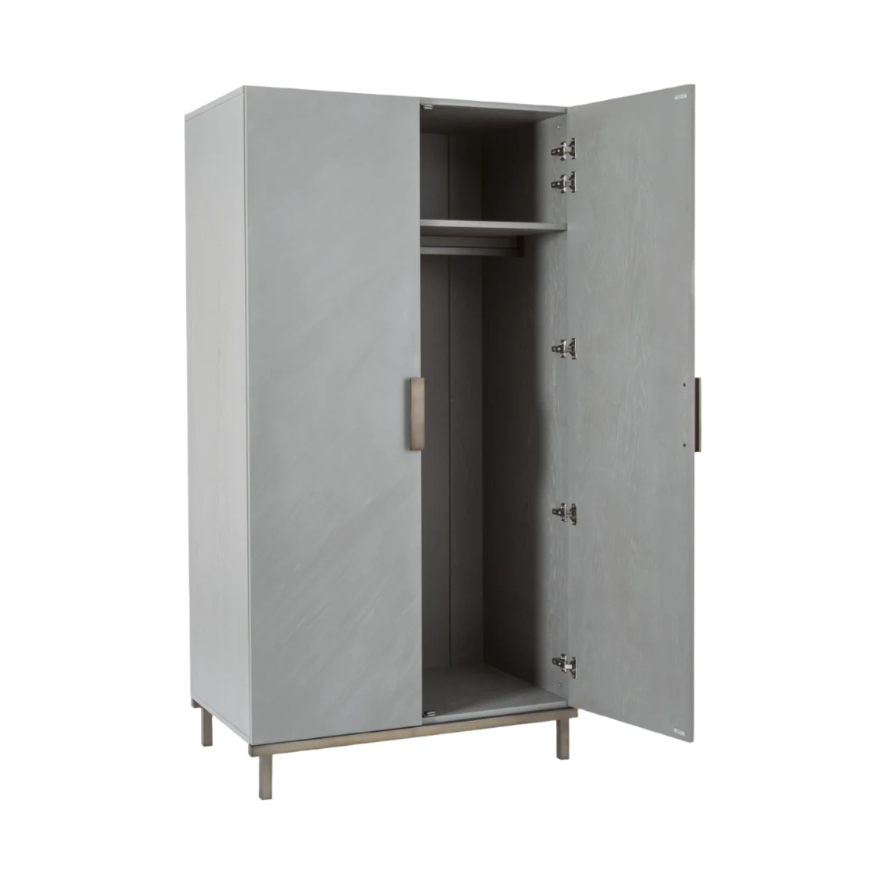 Twenty10 Designs Lilly 2 Door Wardrobe - Grey