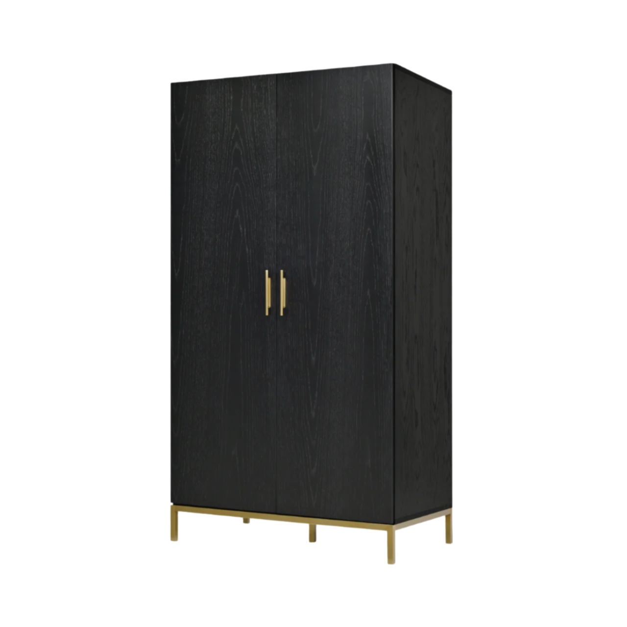 Twenty10 Designs Tulip 2 Door Wardrobe - Black